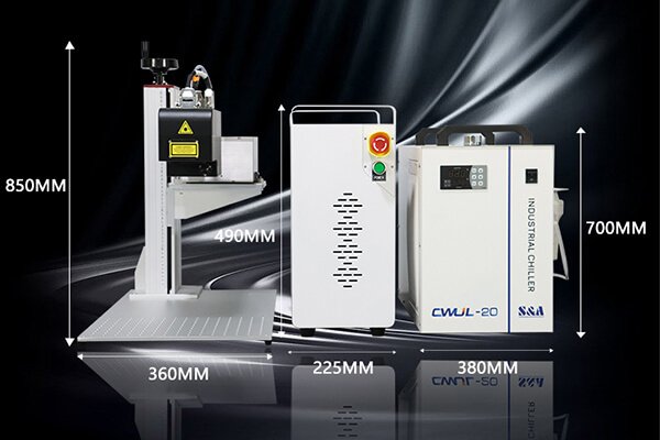 Máquina de marcado láser UV 3D