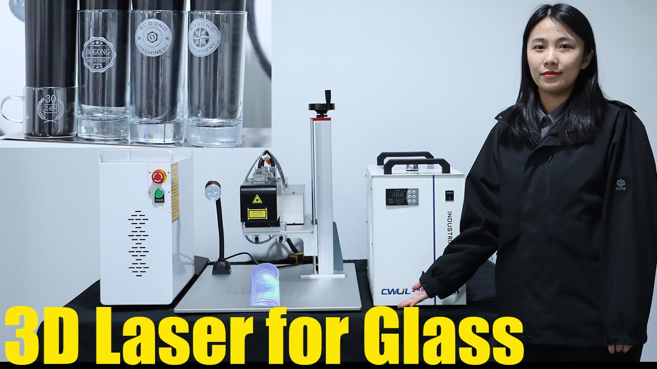 3D uv laser for glass